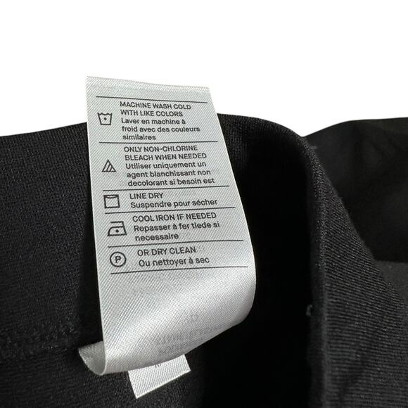 VINCE Women's Black Leggings Pants Size Small NWT Cropped Ponte Knit - Picture 8 of 10